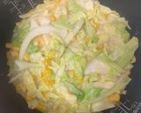 炊飯器で楽に栄養補給！簡単お好み焼き！作り方6写真