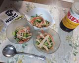 胡瓜とカニ蒲鉾のポン酢和え作り方7写真