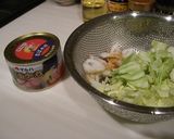 鯖水煮缶で"和風ブイヤベース"、かな、作り方1写真