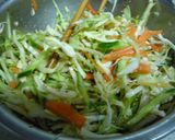 千切り野菜の和風ごまサラダ作り方3写真