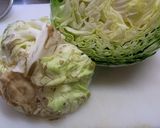とろ～り野菜炒め作り方1写真