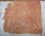 鶏肉ロールｉｎうめ作り方1写真