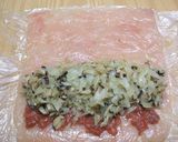 鶏肉ロールｉｎうめ作り方2写真