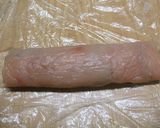 鶏肉ロールｉｎうめ作り方3写真