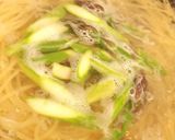 アスパラとベーコンの簡単クリームパスタ作り方3写真