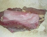 イサキのベーコン＆チーズはさみワイン蒸し作り方2写真