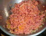 野菜ジュース入り☆煮込みチーズハンバーグ作り方1写真