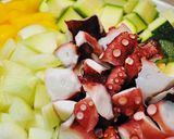 たこのトマト煮こみスープ作り方1写真