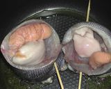 イサキの卵＆白子巻きワイン蒸し作り方3写真