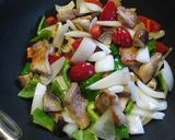 充実野菜でフルーティー酢豚作り方6写真