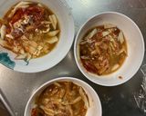 肉無チクワ簡単梅ハヤシライス味野菜炒め作り方9写真