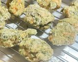 肉汁閉じ込める！鶏もも肉の青のり唐揚げ作り方9写真