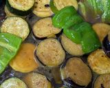 ズッキー二&茄子、ピーマンを麺つゆで絶品作り方4写真