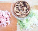 炊飯器で手軽に【ネギ豚おこわ】作り方2写真