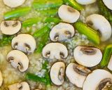 アスパラのミルクリゾット作り方4写真