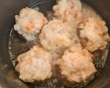 はんぺんでふっくら♪椎茸の海老詰め　白だし煮作り方7写真