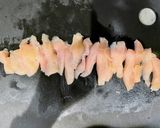 鶏胸肉とピーマンの粒マスタード炒め作り方2写真