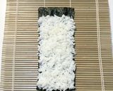 3色の漬け物海苔巻きのお弁当作り方3写真