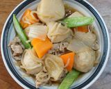 里芋で肉じゃが作り方6写真