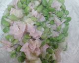 【もちもちヘルシー】枝豆ベーコンポテト焼作り方4写真