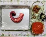 居酒屋メニュー！地中海料理タコのトマト煮作り方1写真