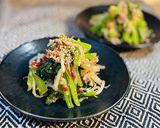 レンチンしてあえるだけ！小松菜もやしの梅胡麻和え作り方5写真