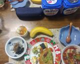 ミネストローネにポーチドエッグon！作り方84写真