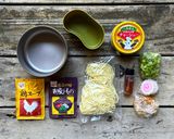 ▲山ごはん▲鶏&松茸W即席スープラーメン作り方5写真