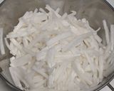 大根とホタテのマヨ醤油サラダ作り方1写真