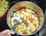 じゃが芋の甘辛煮♪簡単ちくわ人参作り方5写真