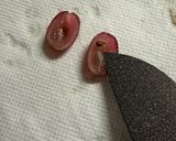 レンチン！ぶどう🍇ピューレ作り方1写真