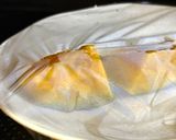 簡単時短ランチ☆かぼちゃ玉ねぎの彩り野菜トースト作り方2写真