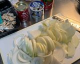 玉ねぎたっぷり鯖缶カレー作り方1写真