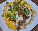 余った肉そぼろで♪薄焼き玉子うどん作り方8写真