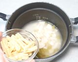 竹の子とふきのご飯作り方3写真