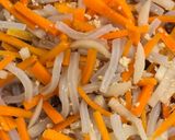 にんじんとカブとこんにゃくの煮物作り方5写真
