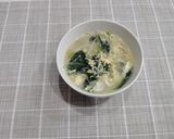 ほうれん草ともやしの中華スープ作り方3写真