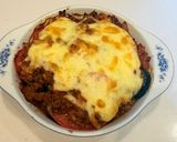 万能料理：ミートソースでナスのグラタン作り方8写真