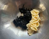 山葵海苔としらすのピザ作り方1写真