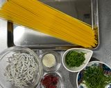しらすと梅しそのパスタ作り方1写真