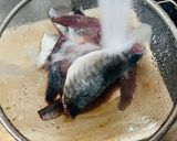 大葉と生姜で食べる、炙りしめアジ作り方4写真