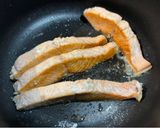 最強ソース！秋鮭ソテーの海苔の佃煮ソース作り方4写真