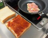 フライパンでホットサンド作り方3写真