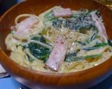 ソース缶で♪ホワイトソースのパスタ作り方9写真