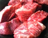 ☺圧力鍋で目指せホテルの牛スネ☺作り方1写真