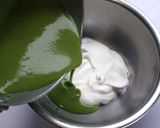 抹茶とホワイトチョコのムースケーキ作り方28写真