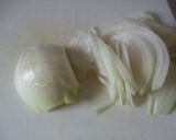材料3つ♪たまねぎの和風オムレツ作り方1写真