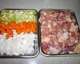 チキンカレーココナツ煮込み作り方1写真