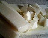 大根と豚肉の煮物作り方1写真