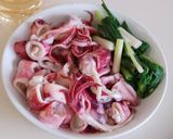 ボイルやりいかの酢味噌あえ作り方3写真